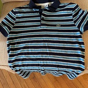 Lacoste straight short sleeve shirt